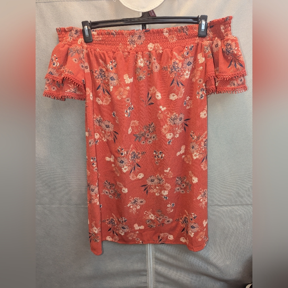 Floral Off-Shoulder Dress